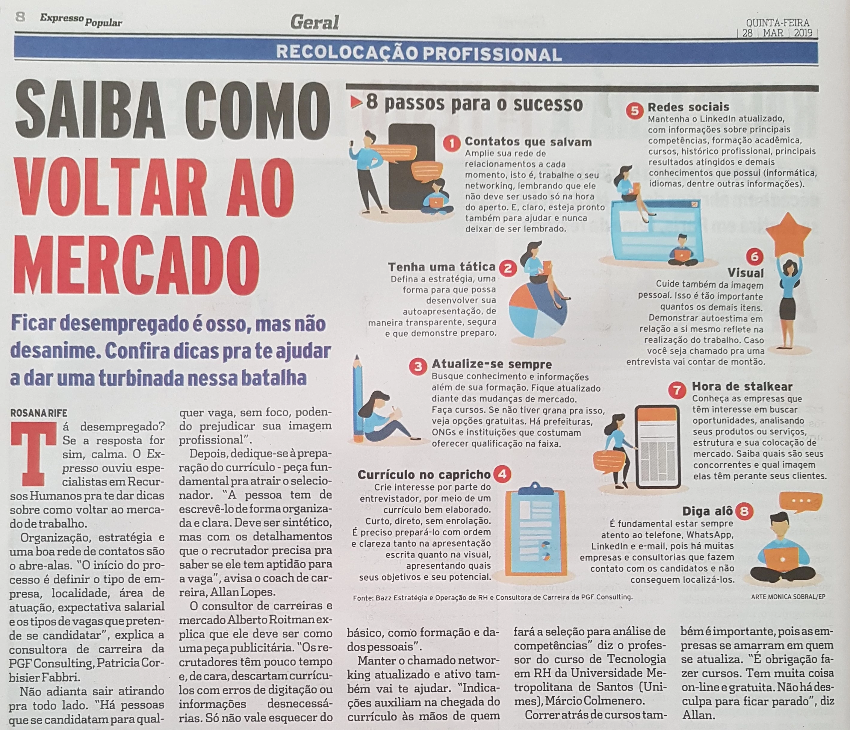 Saiba como voltar ao mercado